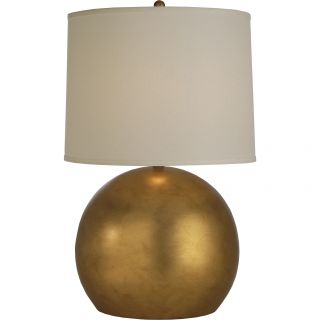 Latitude 1 light Antique Gold Table Lamp