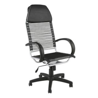 Eurostyle Bungie High Back Flat Executive Office Chair with Arms 0256 Finish