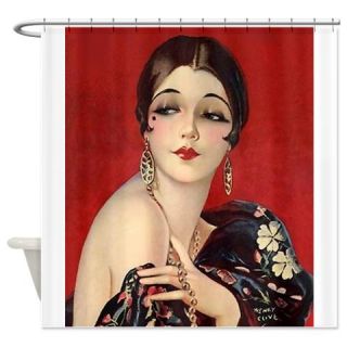  Art Deco Flapper Pin Up with Bob Glamorous Jazz Ag  Use code FREECART at Checkout
