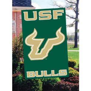 South Florida Bulls Applique House Flag