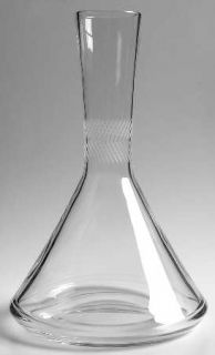 Calvin Klein Herringbone Carafe   Cut,Clear