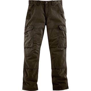 Carhartt Cotton Ripstop Pant   Dark Coffee, 44in. Waist x 32in. Inseam, Model#