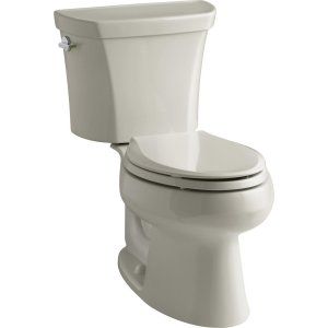 Kohler K 3988 G9 WELLWORTH Two Piece Elongated Dual Flush Toilet