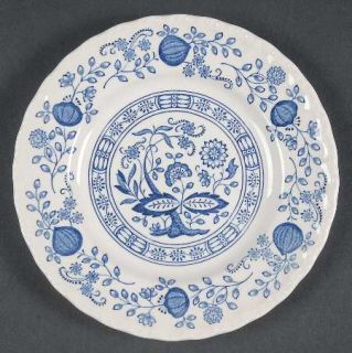 Wedgwood Blue Heritage Bread & Butter Plate, Fine China Dinnerware   Blue Onion