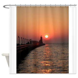  Grand Haven Channel at Sunset Shower Curtain  Use code FREECART at Checkout