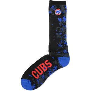 Chicago Cubs For Bare Feet Digi TC Camo Crew Sock