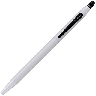 Cross Click Matte Chrome Rollerball Pen (Black Point Type Medium Point Size 0.7 mm Tip Type Conical Grip Type Smooth Visible Ink Supply No Refillable YesRetractable Yes Pocket Clip Yes  0.7 mm Tip Type Conical Grip Type Smooth Visible Ink Supply