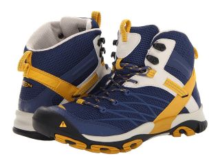 Keen Marshall Mid Womens Hiking Boots (Navy)