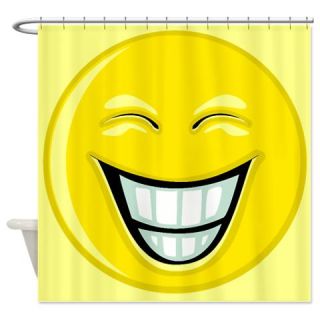  Big Smiley Face Shower Curtain  Use code FREECART at Checkout