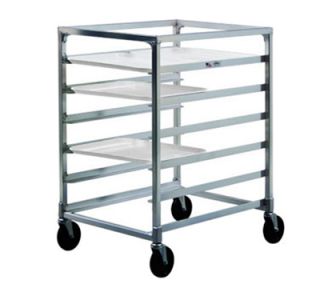 New Age Mobile Full Height Tray Rack w/ (12)15x20 in Capacity Side Loading Stainless Top