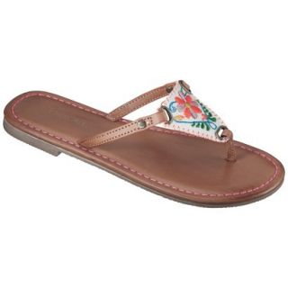 Girls Cherokee Freda Flip Flop Sandals   Brown 2