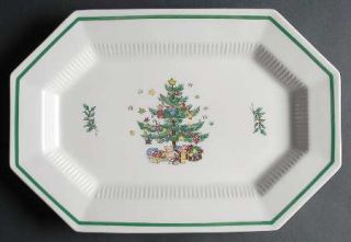 Nikko Christmastime 13 Oval Serving Platter, Fine China Dinnerware   Classic Co