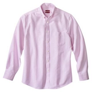 Merona Mens Tailored Fit Oxford Button Down   Shirt Peony XL