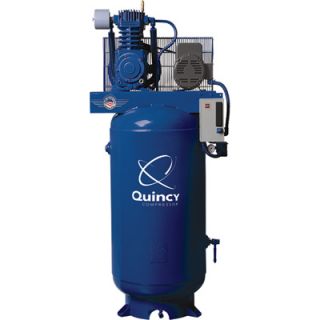 Quincy Compressor Reciprocating Air Compressor   5 HP, 460 Volt, 3 Phase,