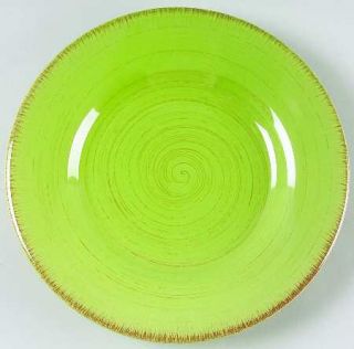 Tag Ltd Sonoma Green Salad Plate, Fine China Dinnerware   Ironstone,All Green,Ru