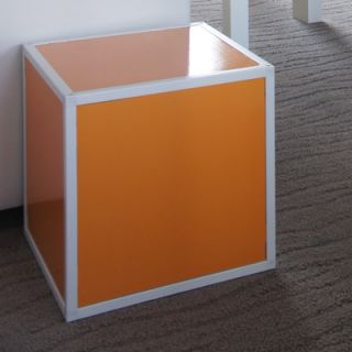 Way Basics Box Modular Storage Cube WB BOX Finish Orange
