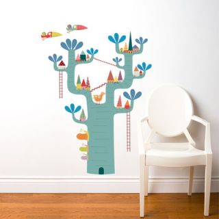 ADZif Piccolo Village in The Tree Wall Stickers P0200