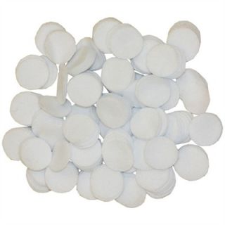 100% Cotton Flannel Bulk Pak Round Cleaning Patches   #1 Round 7/8, .17 .22 Cal.