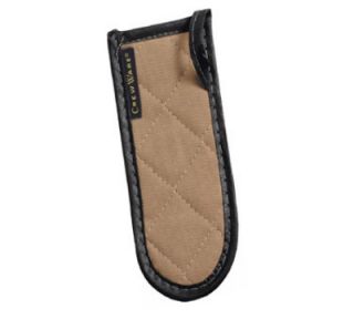 San Jamar Handle Holder, 3.5 x 6.5 in, Quilted Fire Retardant, Tan