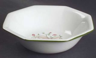 Johnson Brothers Eternal Beau Coupe Cereal Bowl, Fine China Dinnerware   Pink Fl