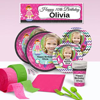 Spa Day Personalized Deluxe Party Pack