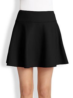 RED Valentino Cady Basic Skirt   Black