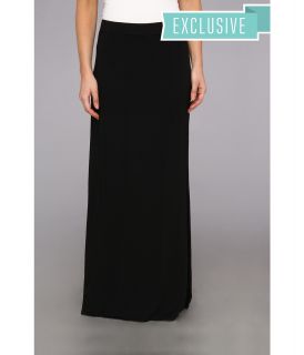 Michael Stars Maxi Skirt With Side Slit Womens Skirt (Black)