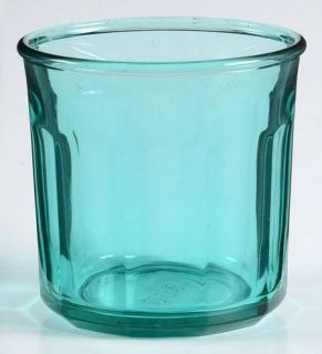 Cristal DArques Durand Working Collection Turquoise 14 Oz Flat Tumbler   Turquo