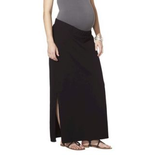 Liz Lange for Target Maternity Knit Maxi Skirt   Black XXL