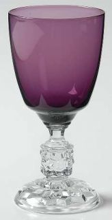Fostoria American Lady Amethyst (Stem#5056) Claret Wine   Stem #5056, Purple  Bo