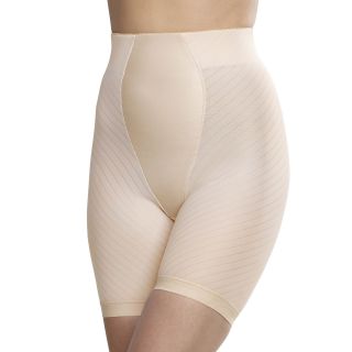 Glamorise Isometric Control Long Leg Panties, White, Womens