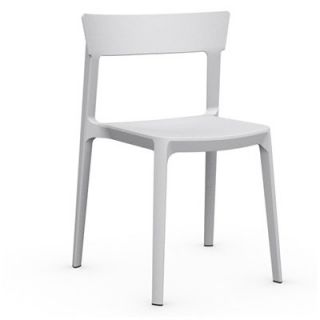 Calligaris Skin Chair CS/1391_P Finish Matte Optic White