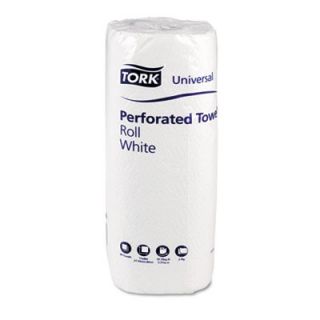 Tork Universal Perforated Towel Roll, Two ply, 11 X 9, White, 84/roll