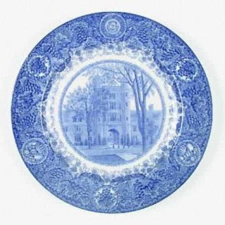 Wedgwood University Of Michigan Blue Dinner Plate, Fine China Dinnerware   Blue