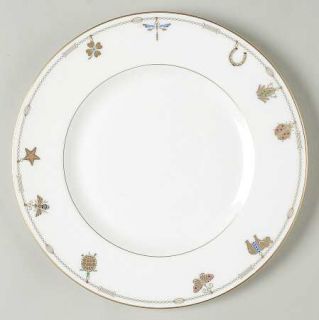 Royal Doulton Charms Accent Luncheon Plate, Fine China Dinnerware   Monique Lhui