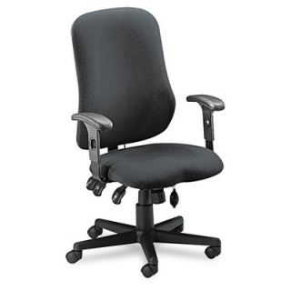 Mayline High Back Contoured Support Task Chair with Arms MLN4019AG2113 / MLN4