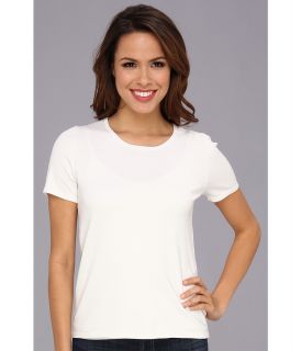 Jones New York Silk Knit Shell Womens T Shirt (White)