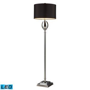 Dimond Lighting DMD D1427B LED Waverly Floor Lamp with Milano Black Shade LED