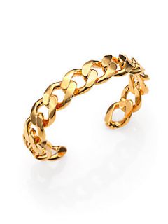 CA&LOU Charlotte Cuff Bracelet   Gold