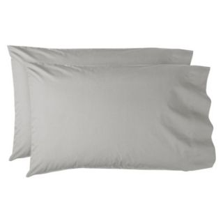 Threshold Percale Pillowcase Set   Gray Marble (Queen)