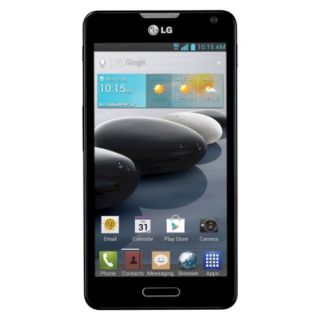 brightspot LG Optimus F6 Cell Phone   Black (LGD500BK)