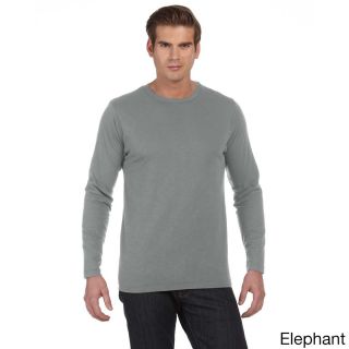 Mens Joey Slub Long Sleeve Crew Neck T shirt