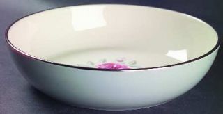 Flintridge Miramar (Coupe) 8 Round Vegetable Bowl, Fine China Dinnerware   Pink