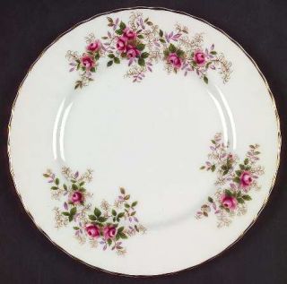 Royal Albert Lavender Rose Dessert/Pie Plate, Fine China Dinnerware   Montrose S
