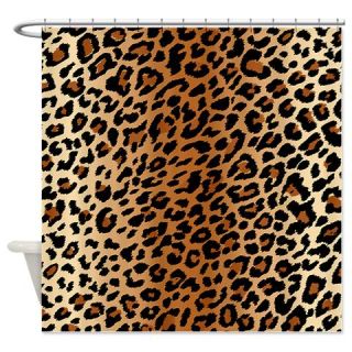  Leopard Print Shower Curtain  Use code FREECART at Checkout
