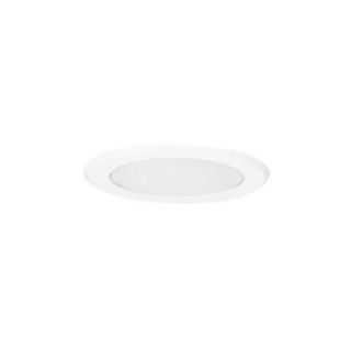 Halo 5051PS Recessed Lighting Trim, 5 Line Voltage Shower Trim White with Frosted Lens