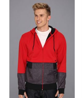 Burton Blocker Bonded Hoodie Mens Sweatshirt (Red)