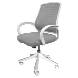 Comfort Products Iona Mid back Mesh Office Chair 60 5184xx Color Neutral Gray