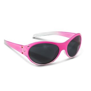Xhilaration Girls Oval Rhinestone Sunglasses   Pink