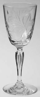 Tiffin Franciscan Fernwood Wine Glass   Stem #17372